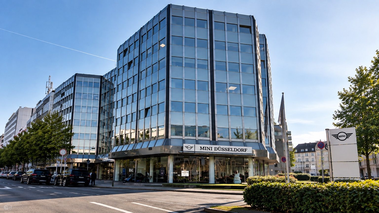 DUSBASE Standort an der Grafenberger Allee in Düsseldorf